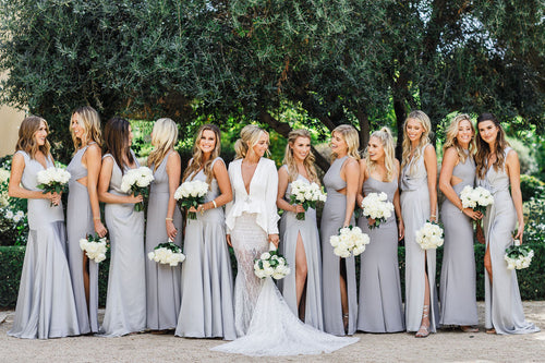 This Couple Had a Vegas Bottle Service-Style Moment at Their Ojai Reception