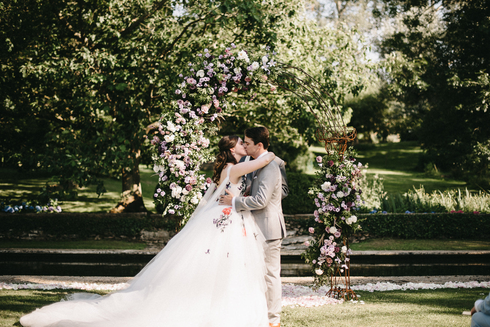 A Romantic Wedding at The Bride's Parents' French Countryside Home