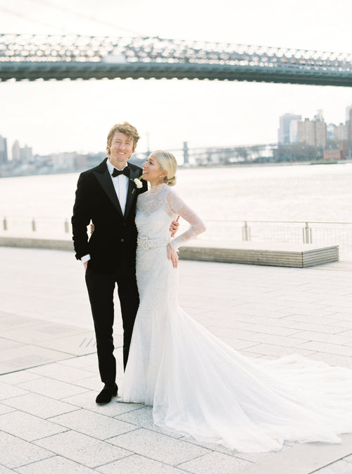 Wayne Gretzky's Son Ty Wed His Bride Sara at a Modern Gatsby Wedding in Brooklyn