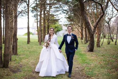 Luxury Shoe Designer Sarah Flint's Intimate Massachusetts Micro-Wedding