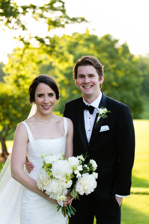 A Black-Tie Summer Solstice Wedding in the Bride's Hometown of Springfield, Illinois