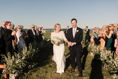 An Australian and an American Wed at This Beautiful Home on Buzzards Bay