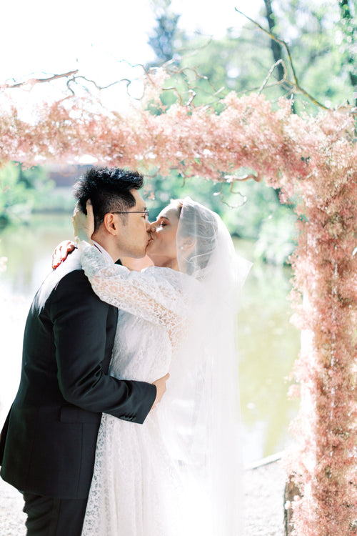 A Cozy Wedding at a Historic Castle in Transylvania with French, Asian, and Romanian Elements