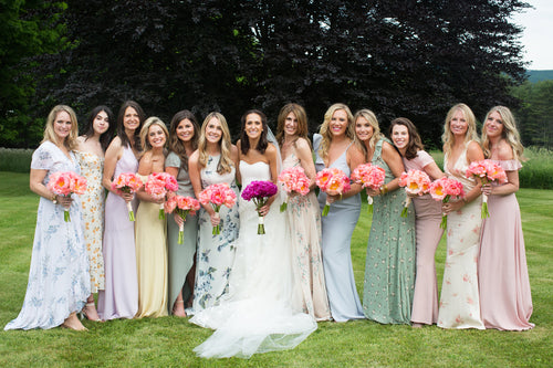 A Peony Garden Provided The Perfect Backdrop For This Couple’s Wedding