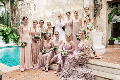 A Tropical Black Tie Wedding in Cartagena That Kicked Off with Salsa Dancing at Café Havana