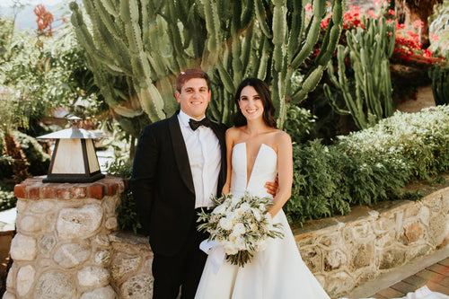 This Couple Danced to "Dream a Little Dream of Me" at Their Wedding in Palm Springs