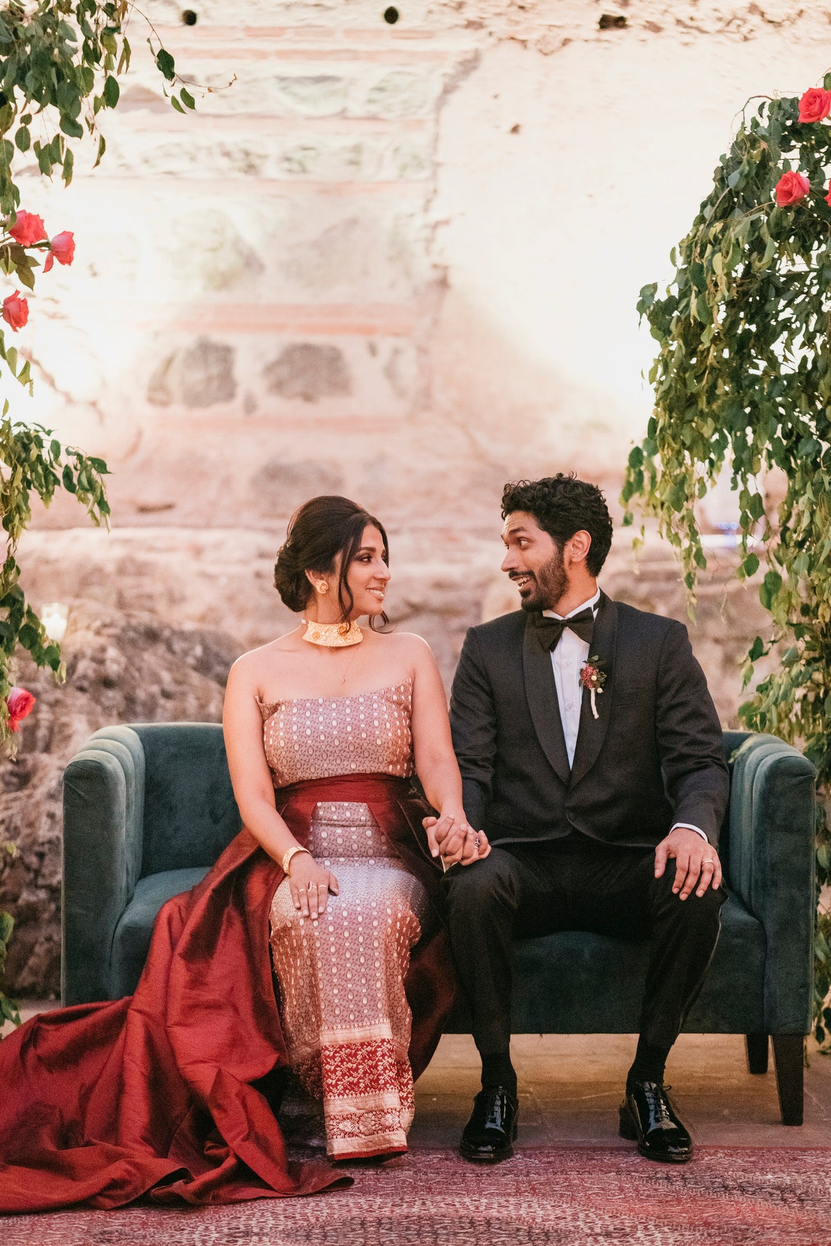 The Bride Designed 75 Custom Outfits for Her Knanaya Catholic Multi-Day Wedding in Guatemala