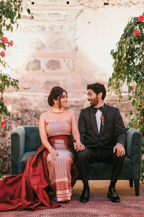 The Bride Designed 75 Custom Outfits for Her Knanaya Catholic Multi-Day Wedding in Guatemala