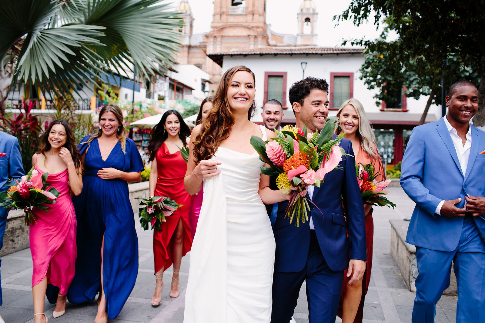 This Bride Wore Custom Couture Vivienne Westwood to Her Tropical Wedding in Mexico