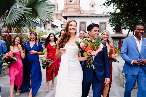 This Bride Wore Custom Couture Vivienne Westwood to Her Tropical Wedding in Mexico