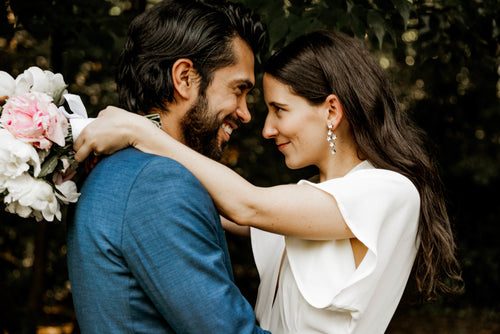 How Taylor Rathus and Andrés Lamos Said "I Do" at Home in Connecticut