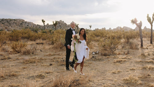 This Couple Said Their Vows in the Desert of Joshua Tree National Park