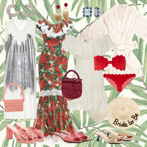 What to Wear to a Winter Wedding Weekend in a Tropical Locale