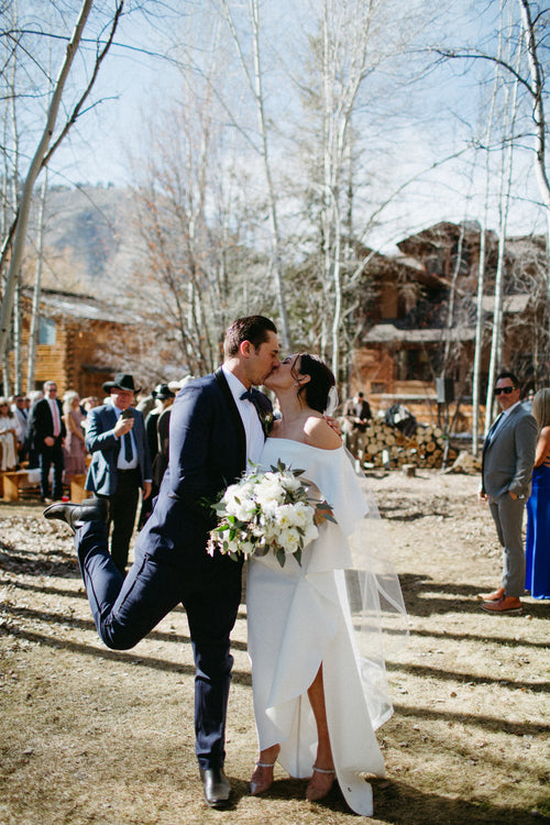 This Couple Had Their First Look on the Ski Slopes in Sun Valley
