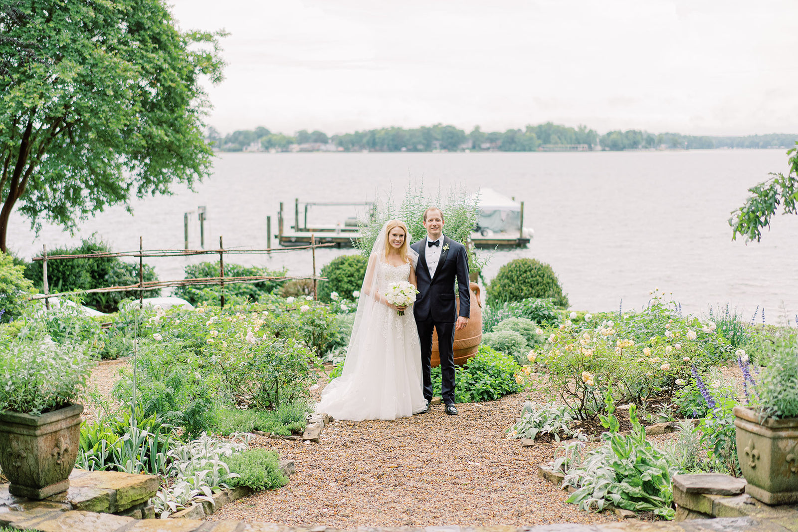 A Secret Garden Ceremony at This Backyard Wedding in North Carolina