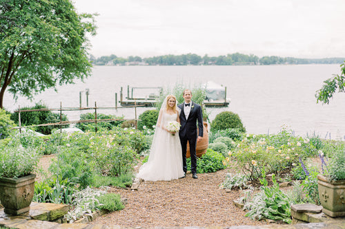 A Secret Garden Ceremony at This Backyard Wedding in North Carolina