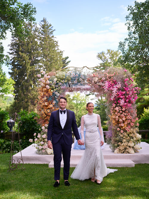 A Summer Modern Orthodox Jewish Wedding at The New Jersey Botanical Garden