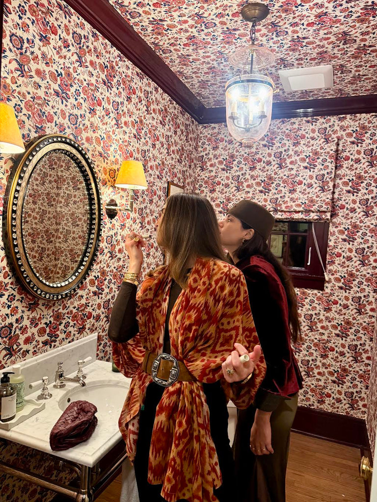 Annabelle Pareo in Red Ikat