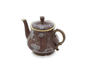 Oriente Italiano Teapot With Cover For 6 in Castagna