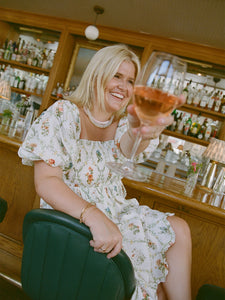 Dawn Mini Dress x Sadie Loving in Blanc Bouquet