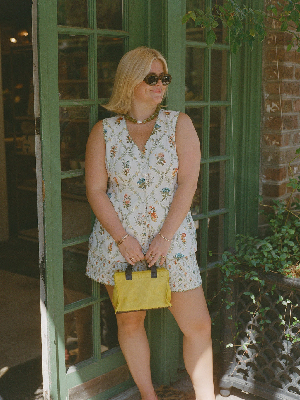 Alexa Top x Sadie Loving in Blanc Bouquet