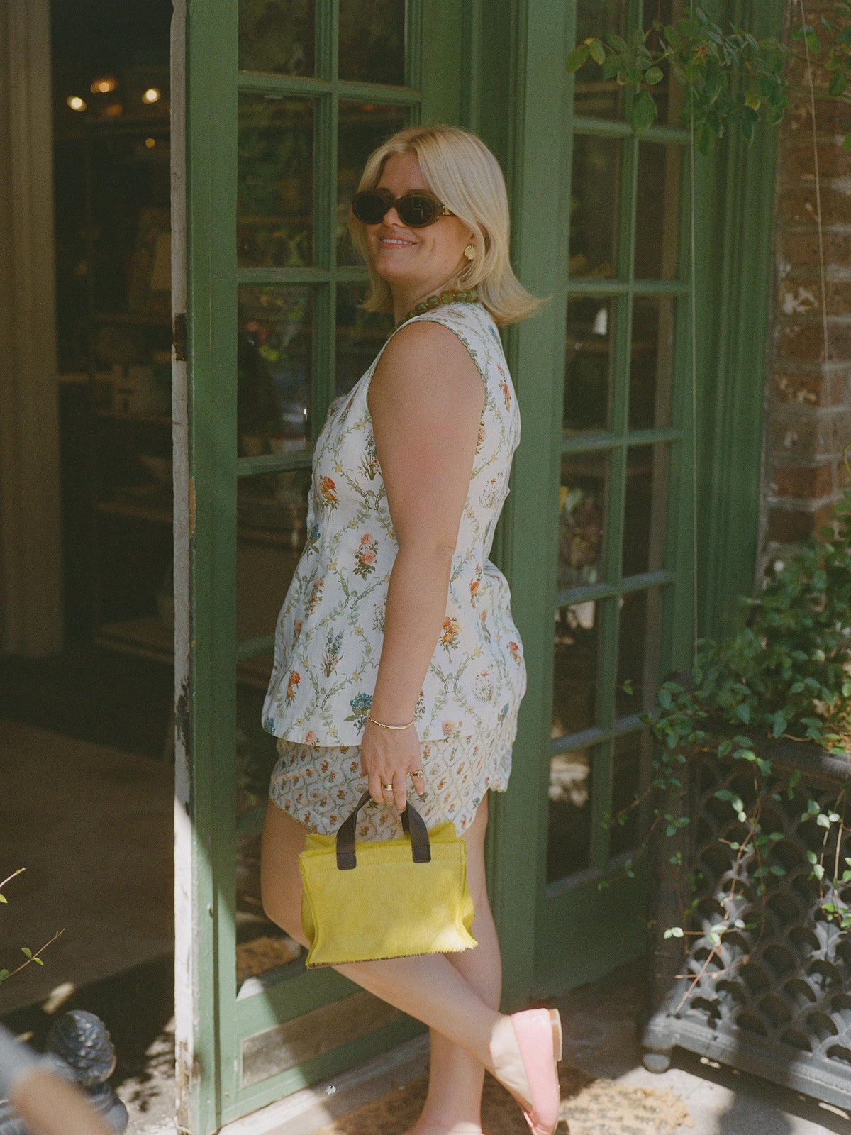 Alexa Top x Sadie Loving in Blanc Bouquet