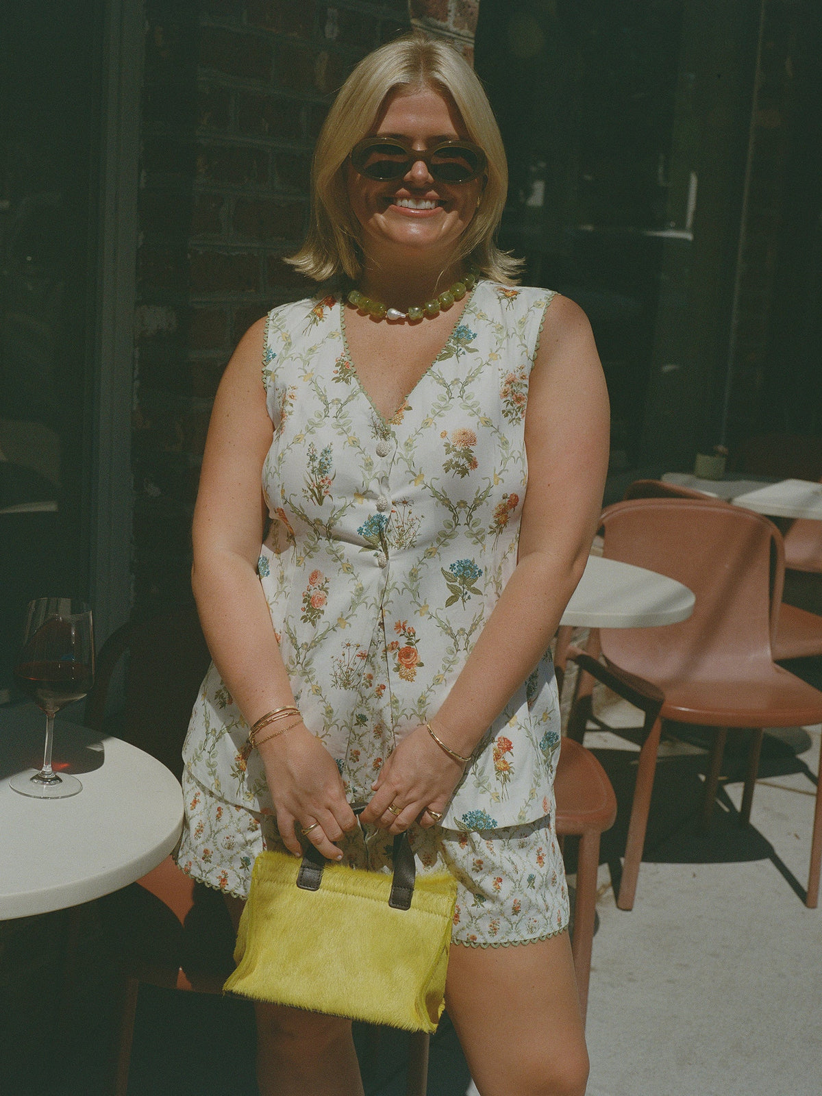 Alexa Top x Sadie Loving in Blanc Bouquet