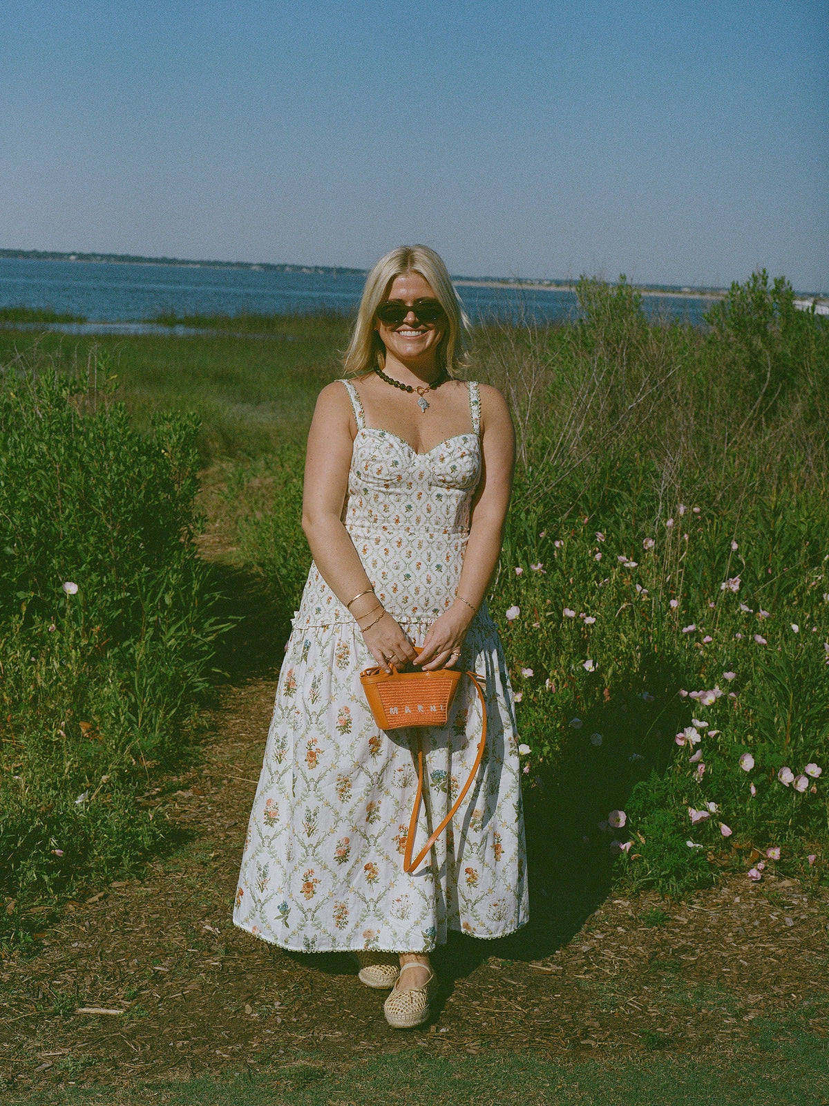 Lydia Dress x Sadie Loving in Blanc Bouquet