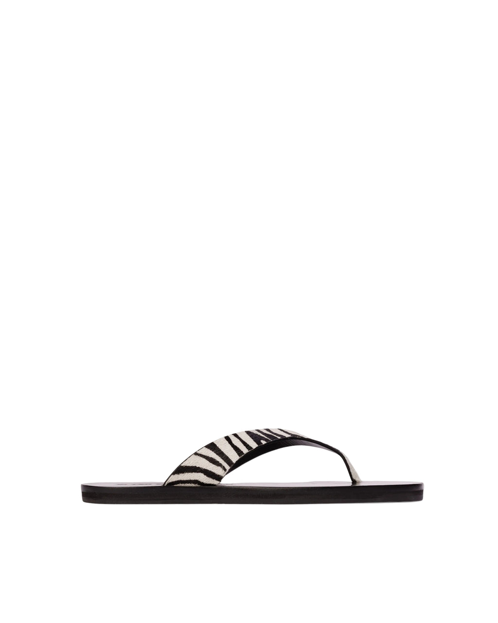 Bae Sandal in Zebra Pony Hair
