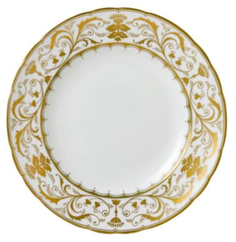 Darley Abbey White Dinnerware