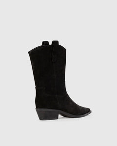Casey 55 in Black Suede