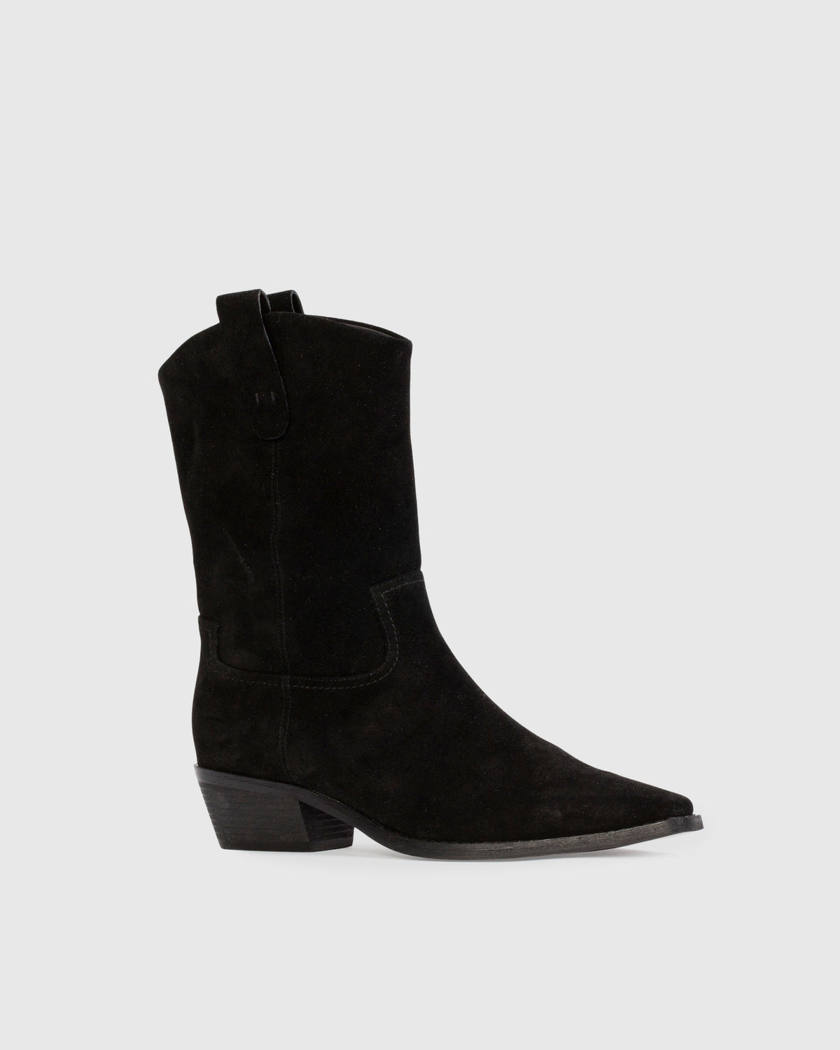 Casey 55 in Black Suede