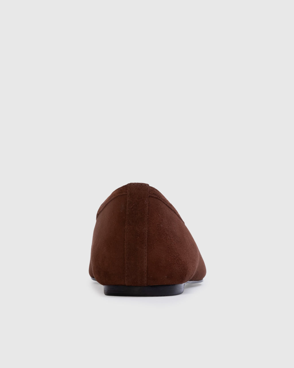 Ayra Flat in Brownie Suede