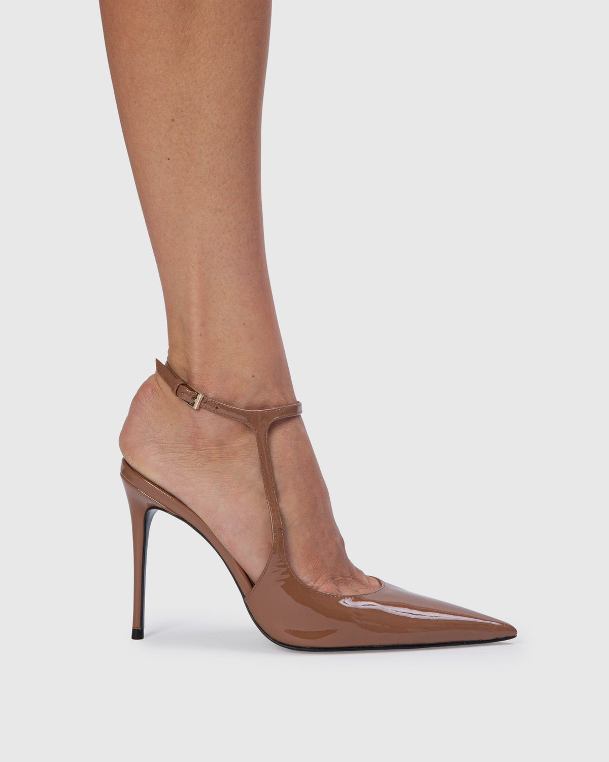 Runa 100 Pump in Mousse Patent Leather