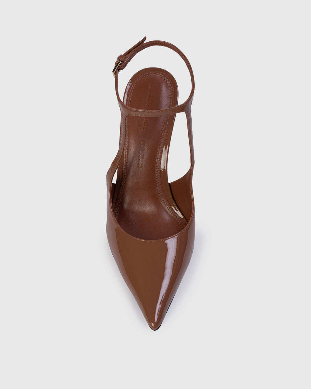 Runa 100 Pump in Mousse Patent Leather