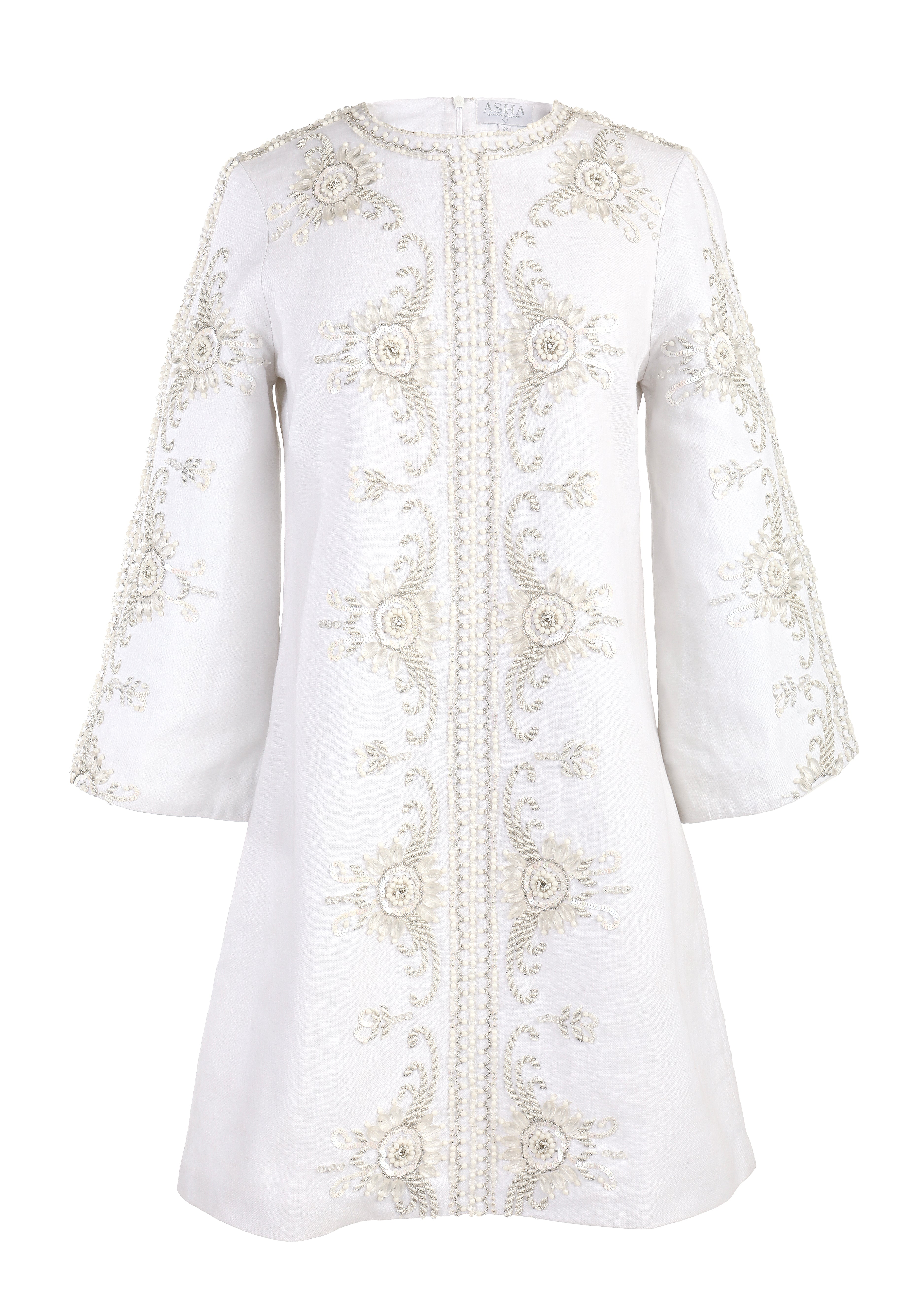 OTM Exclusive: Vreeland Mini Dress in White