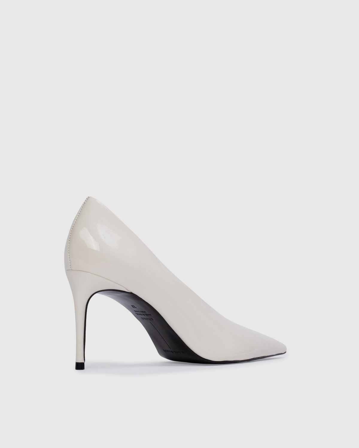 Jona 80 in Coconut Patent Leather