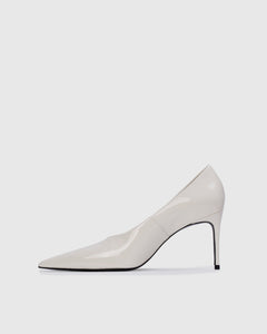 Jona 80 in Coconut Patent Leather