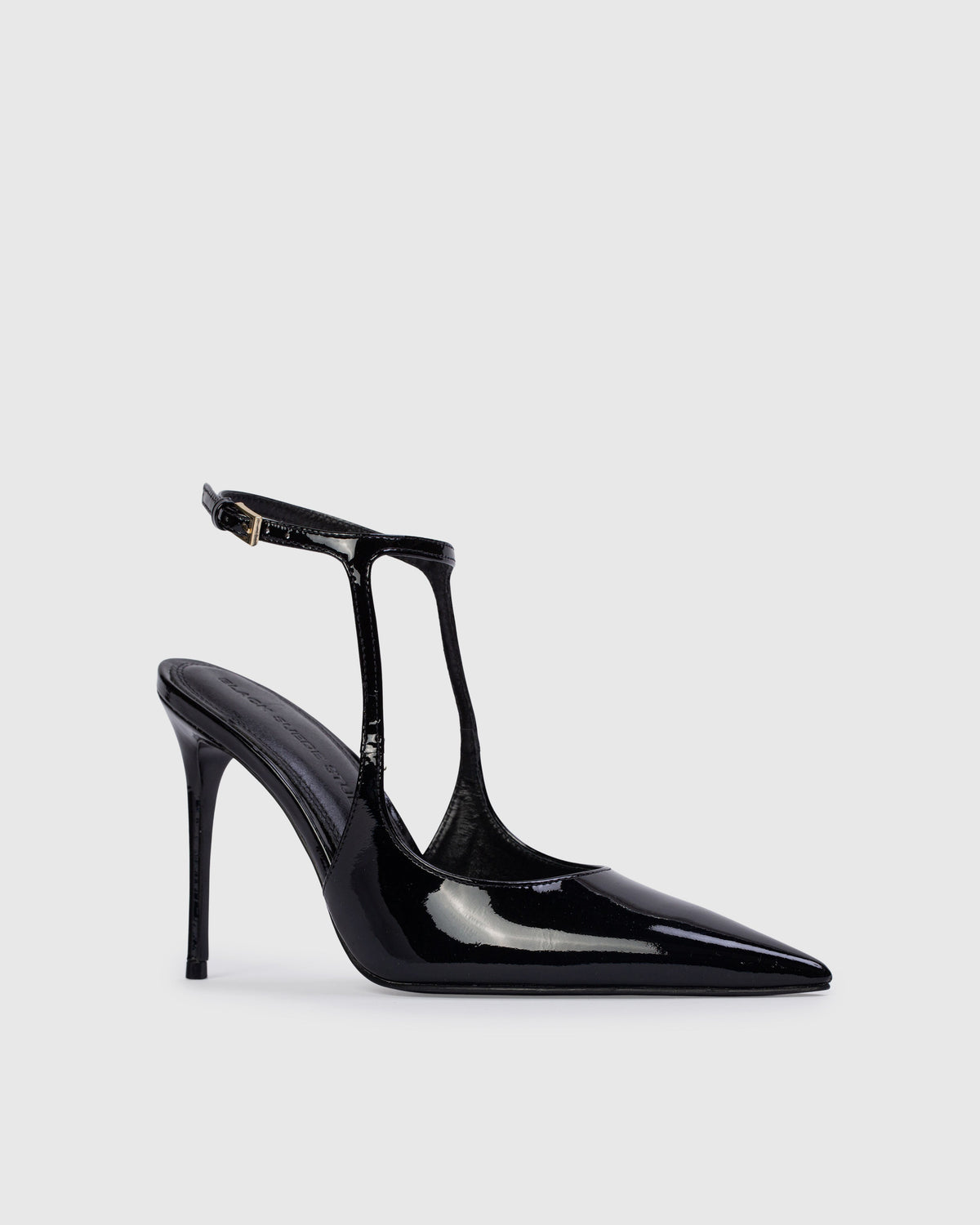 Runa 100 Pump in Black Patent Leather