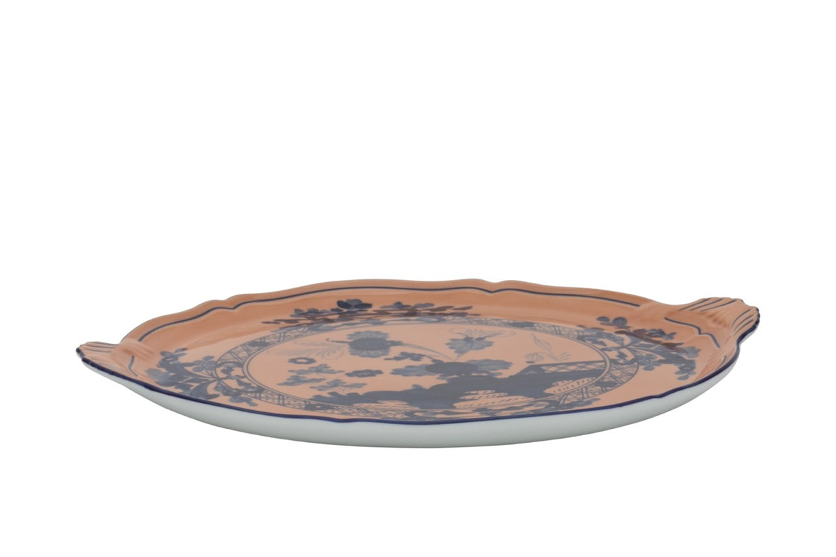 Oriente Italiano Round Cake Plate in Cipria