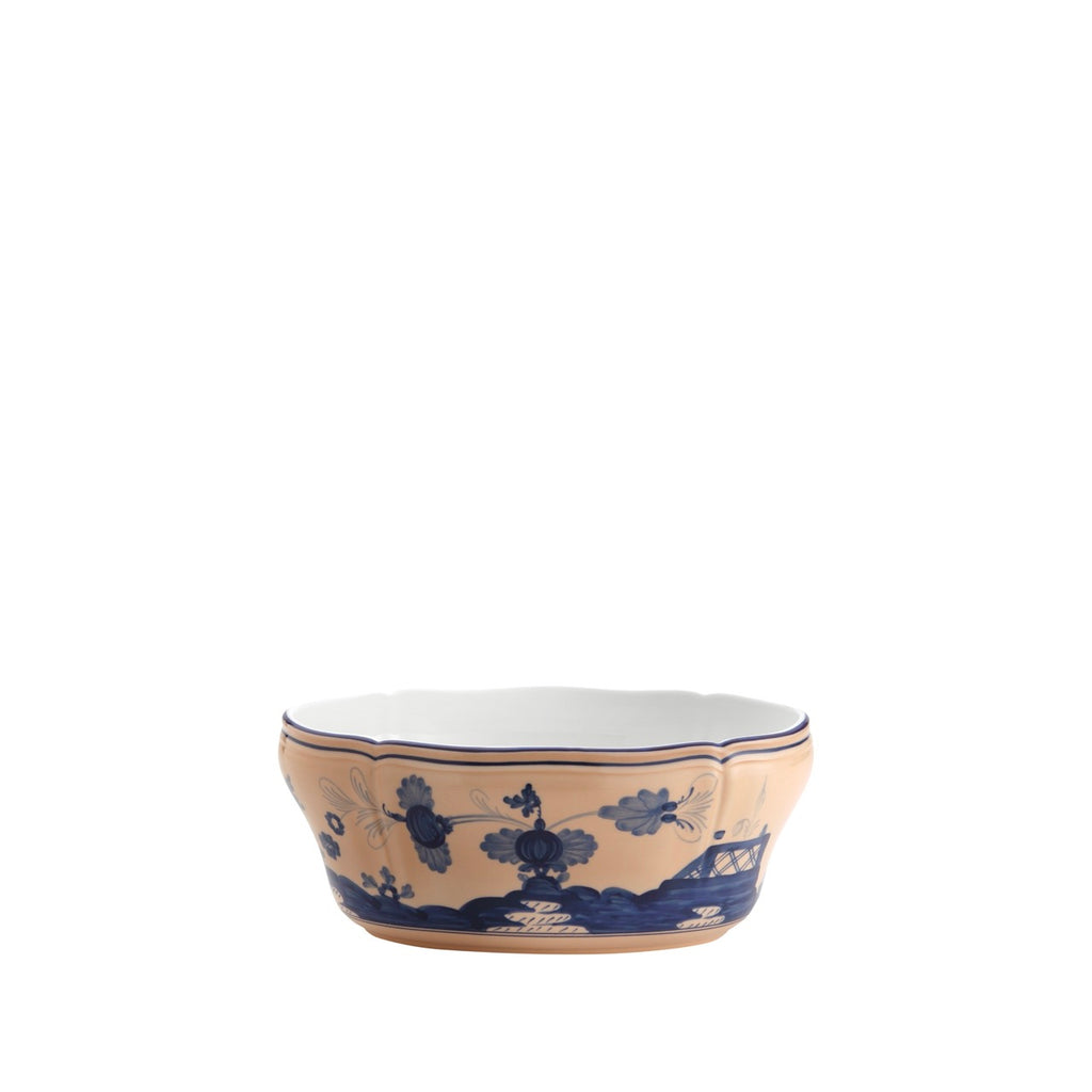 Oriente Italiano Oval Salad Bowl in Cipria