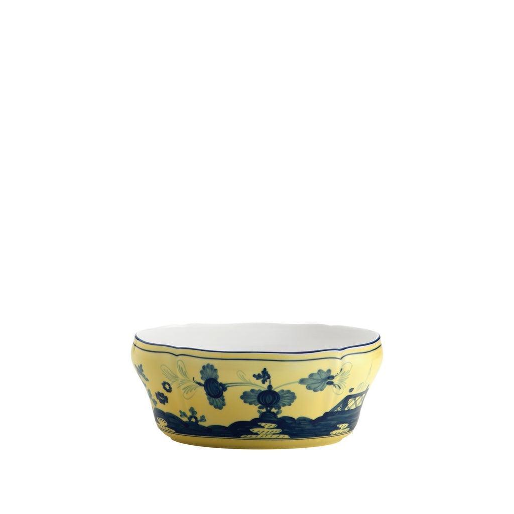 Oriente Italiano Oval Salad Bowl in Citrino