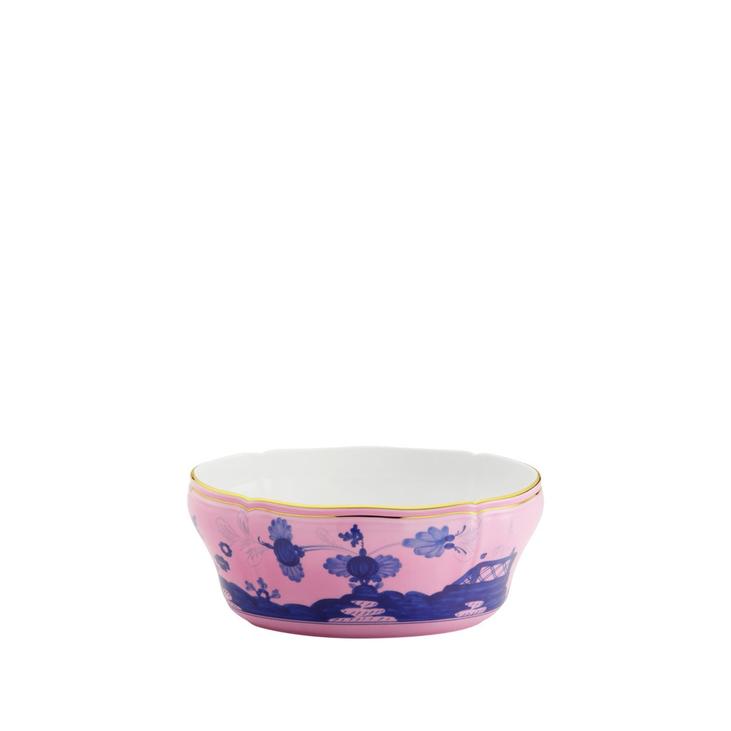 Oriente Italiano Oval Salad Bowl in Azalea