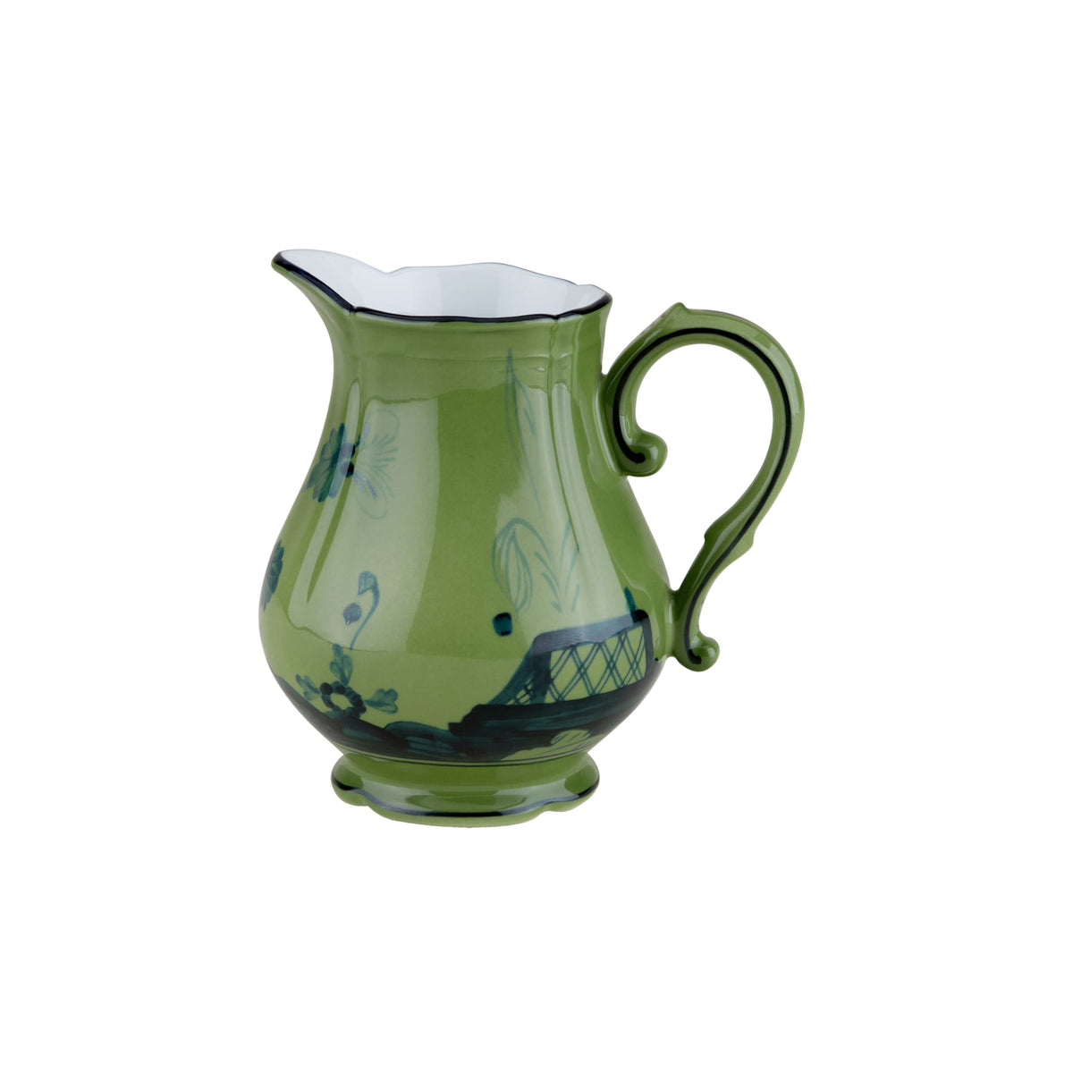 Oriente Italiano Milk Jug in Malachite