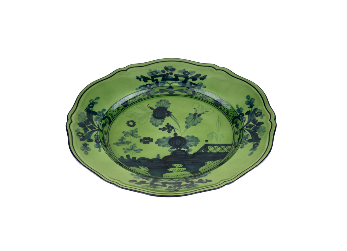 Oriente Italiano Large Oval Platter in Malachite