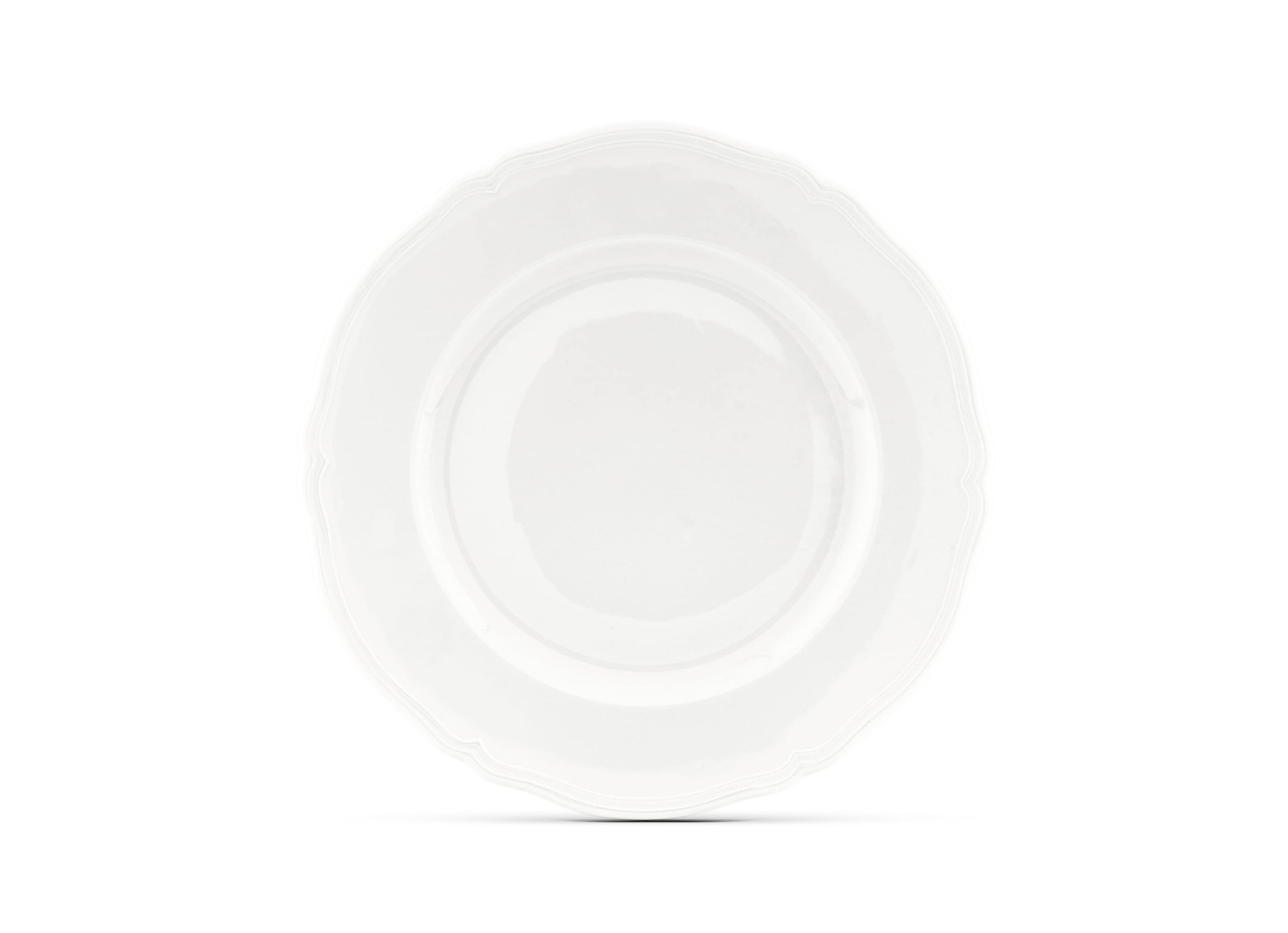 CHARGER PLATE WHITE Antico Doccia