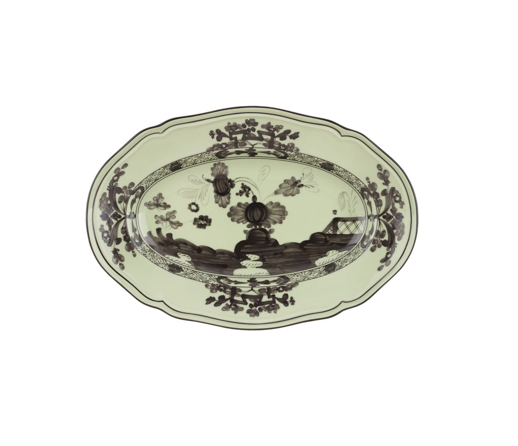 Oriente Italiano Large Oval Platter in Bario