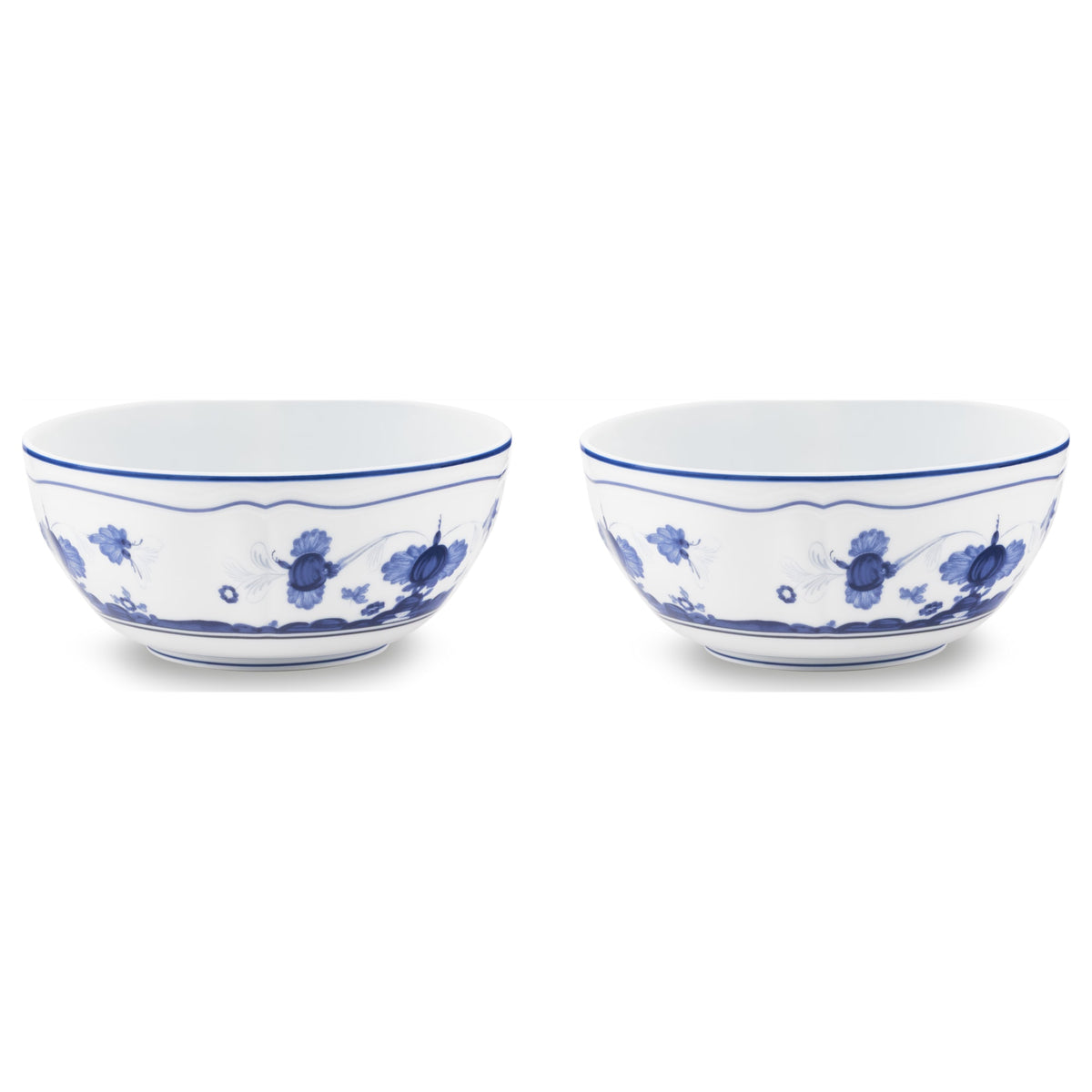 Oriente Italiano Soup Bowl in Indaco, Set of 2