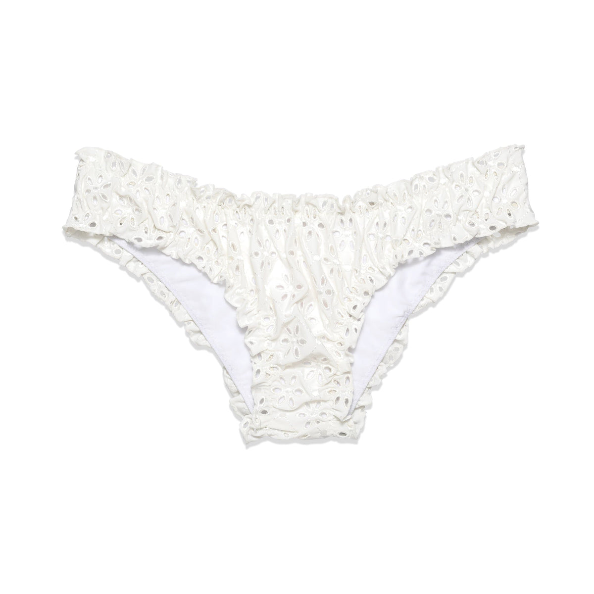 The Chloe Bottom in Broderie Anglaise