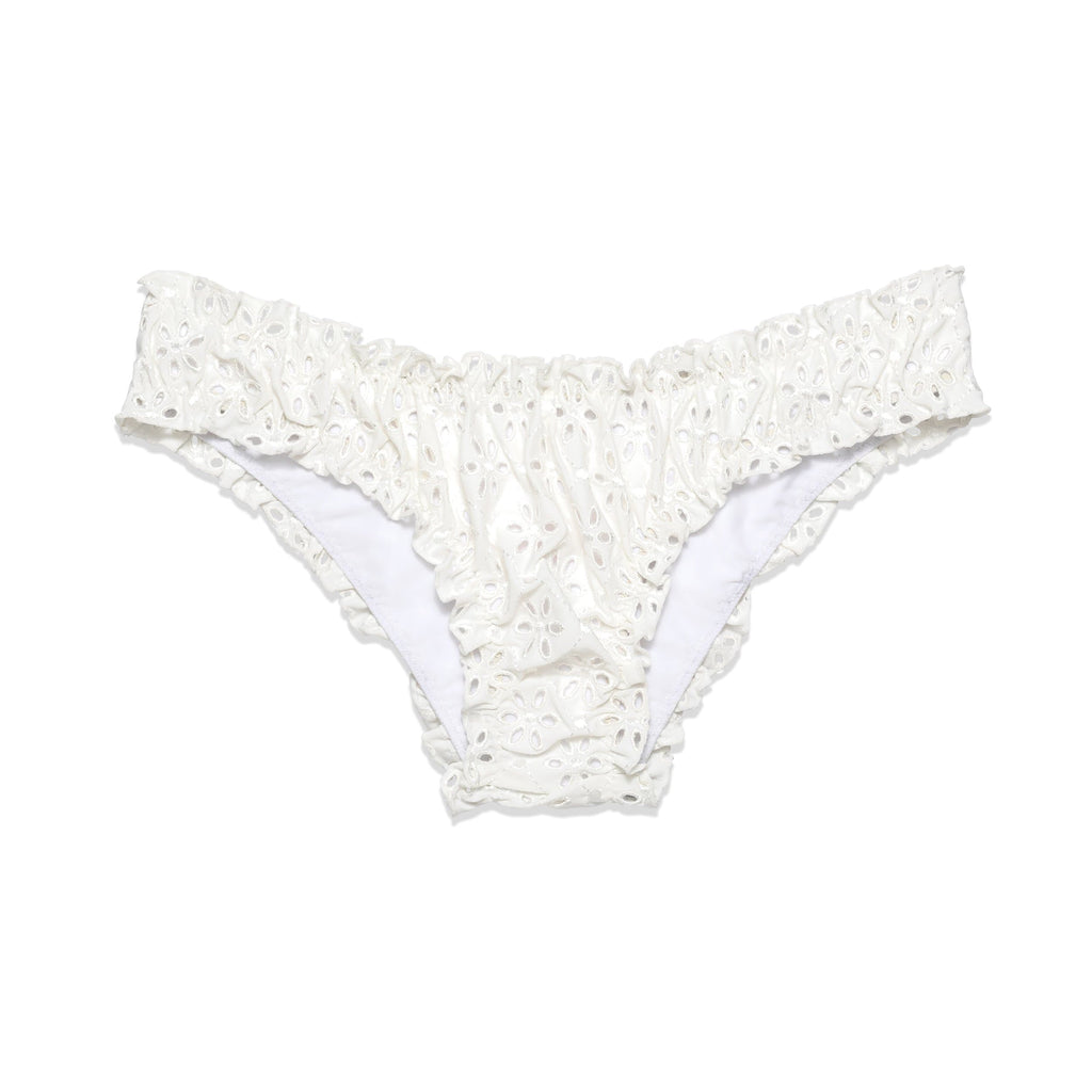 The Chloe Bottom in Broderie Anglaise